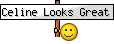 :celinelooksgreat: